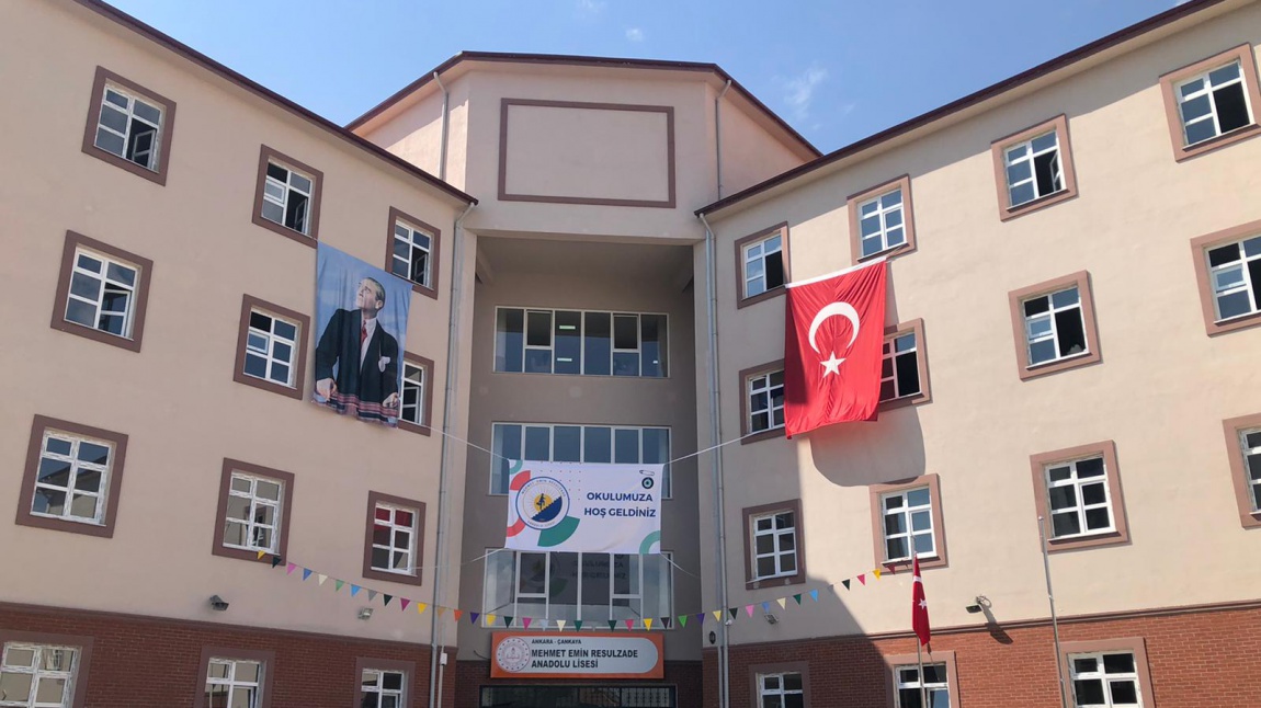 Mehmet Emin Resulzade Anadolu Lisesi Fotoğrafı