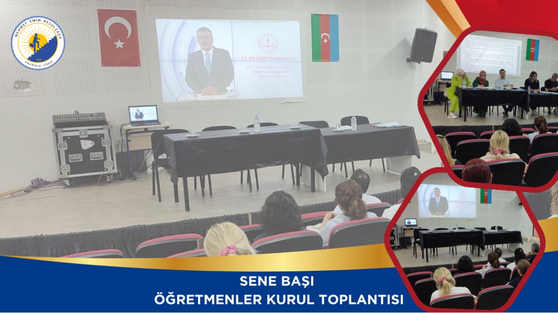 SENE BAŞI  ÖĞRETMENLER KURUL TOPLANTISI