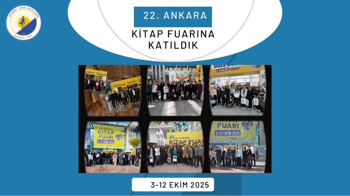 22. ANKARA KİTAP FUARINA KATILDIK